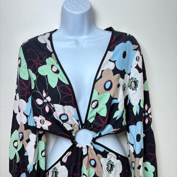 Finders Keepers Foxy Mini Dress Floral - Picture 4 of 7